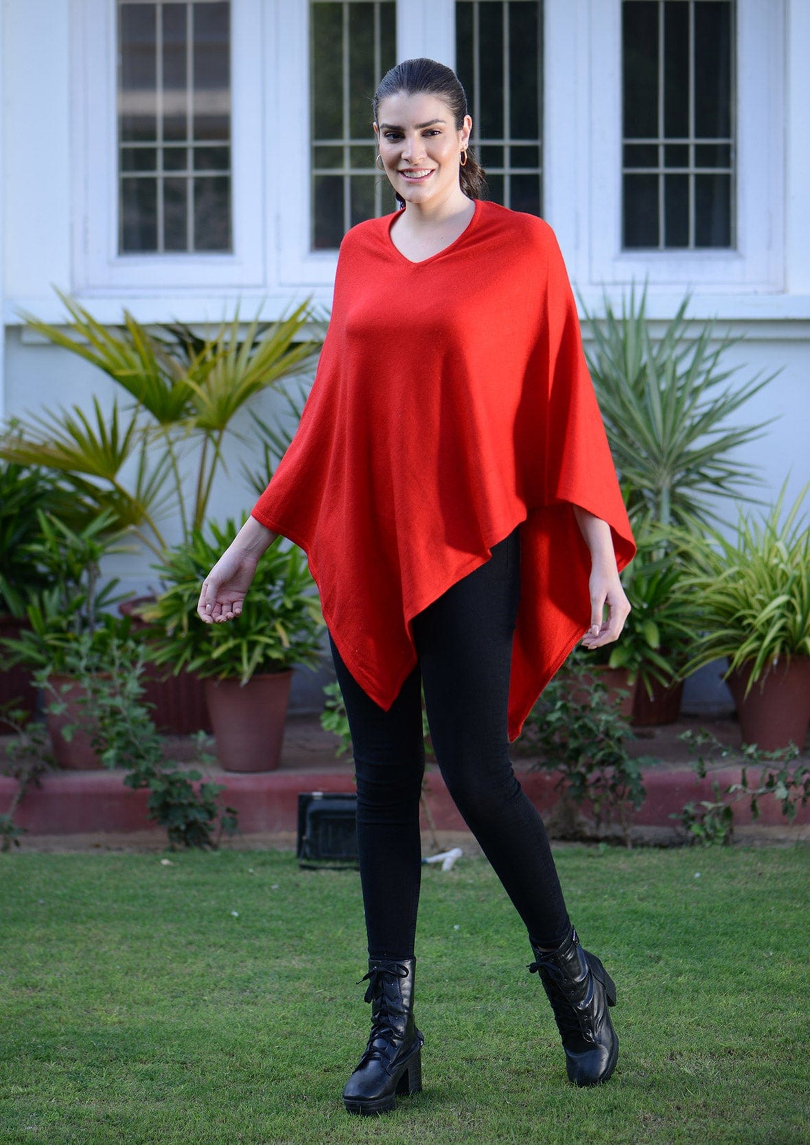 Luxurious Cashmere Pashmina Wool Poncho