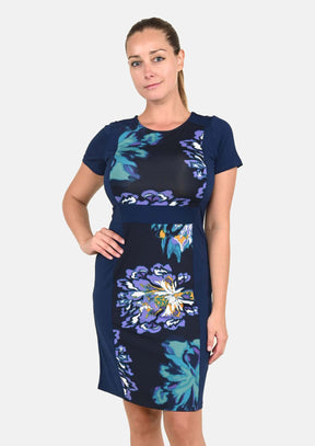 Floral Print Bodycon Dress