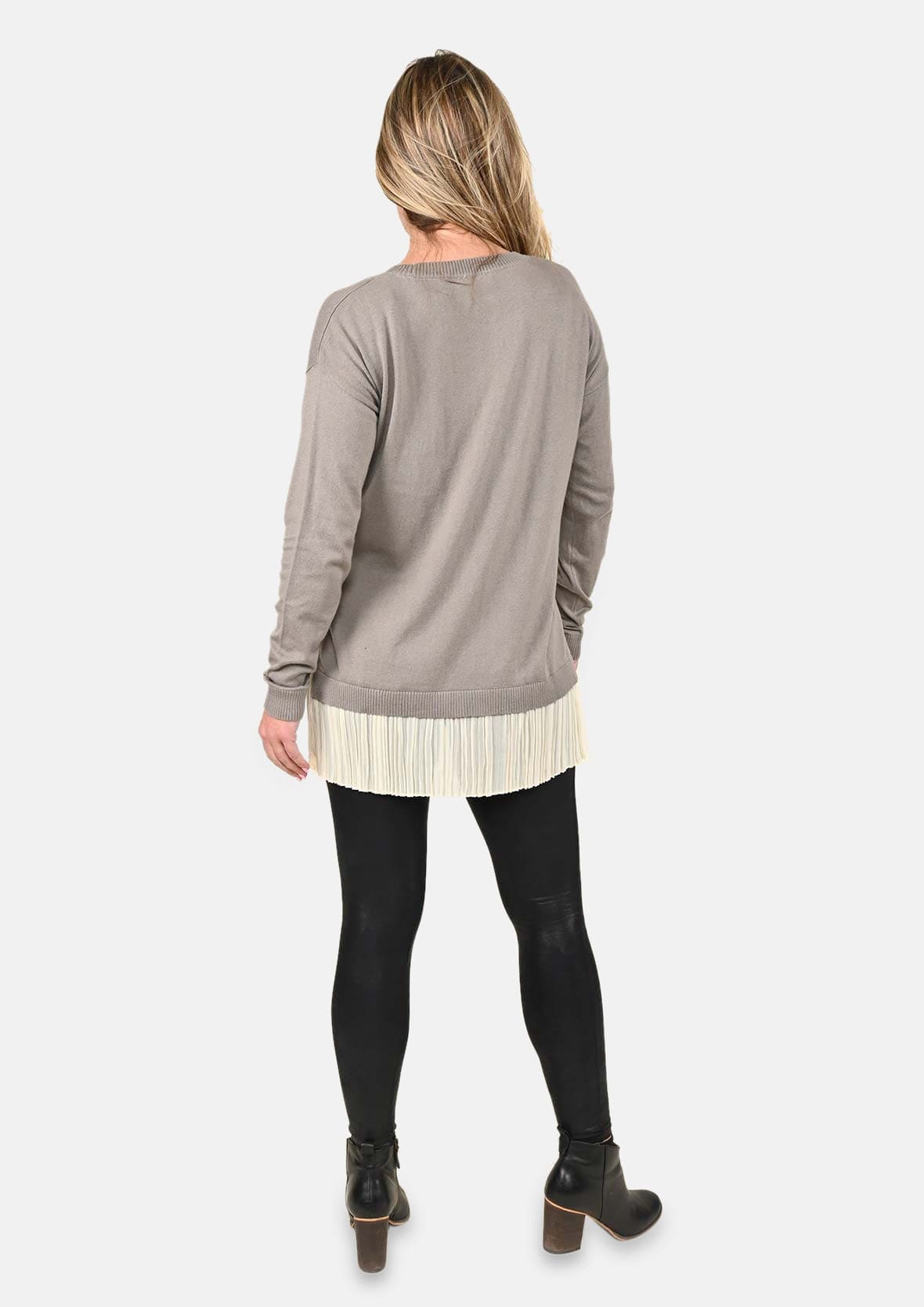 Cashmere Wool Blend Sweater