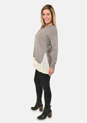 Cashmere Wool Blend Sweater
