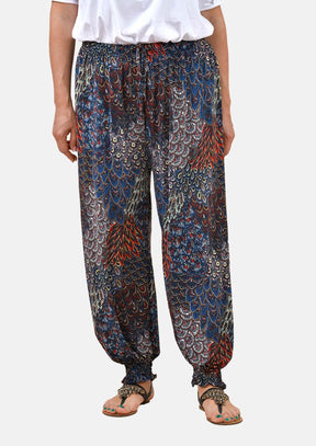 Tie-Front High Rise Pants