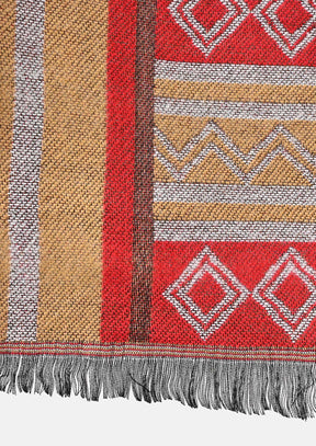 Reversible Tribal Pattern Kimono